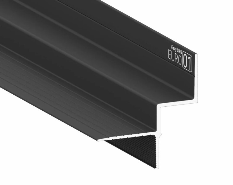 Теневой профиль Flexy GIPS EURO 01 для гипсокартонных потолков