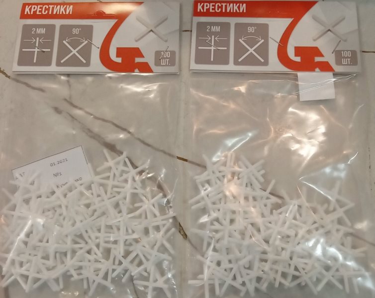 Крестики для плитки Пластик Руси