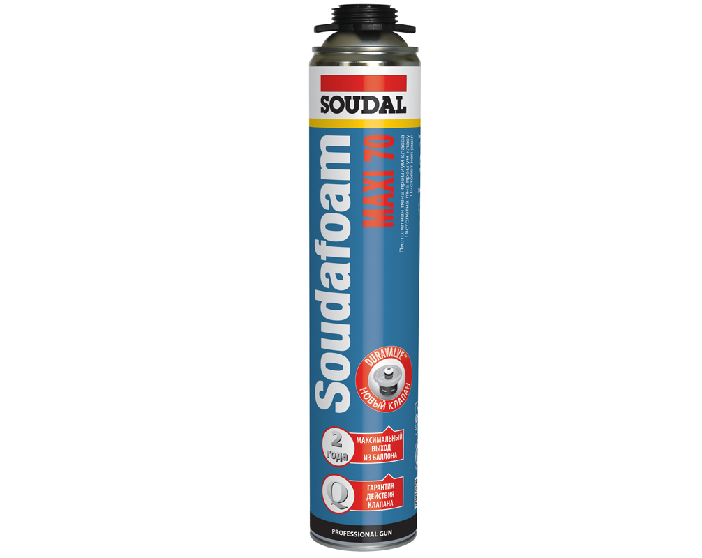 Монтажная пена Soudal Soudafoam Maxi 70 870 мл