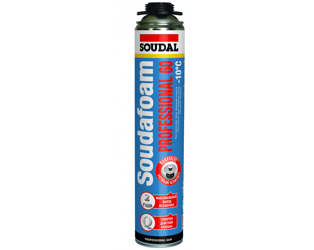 Монтажная пена Soudal Soudafoam Professional 60 зимняя 750 мл