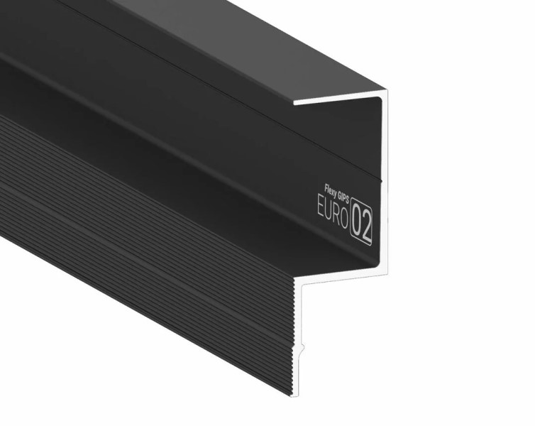 Теневой профиль Flexy GIPS EURO 02 для гипсокартонных потолков