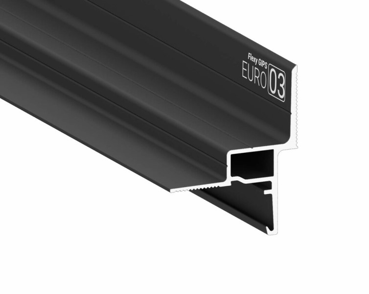 Теневой профиль Flexy GIPS EURO 03 для гипсокартонных потолков